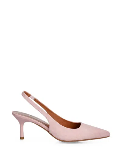 Jonak Paris Diamantine Pointed-toe Slingback Pumps In Pink