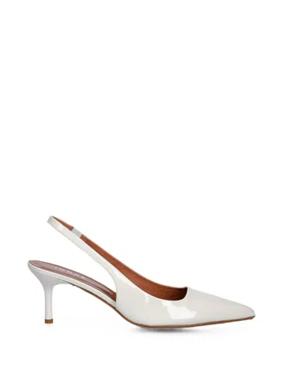 Jonak Paris Diamantine Pointed-toe Slingback Pumps In White