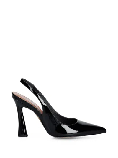 Jonak Paris Dressy Patent-finish Leather Slingback Pumps In Black