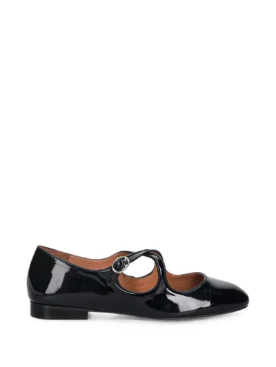 Jonak Paris Ducky Crossover-strap Pumps In Black