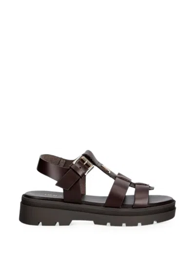 Jonak Paris Liverpool Buckle-fastening Sandals In Brown