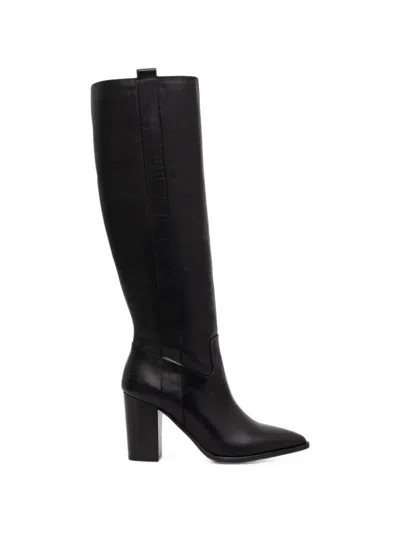 Jonak Paris Peche Pointed-toe Boots In Black