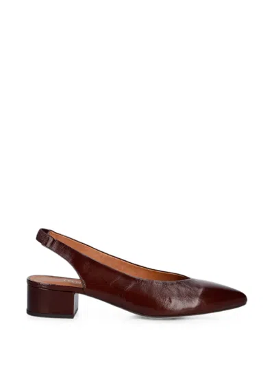 Jonak Paris Pointed-toe Slingback Pumps In Brown