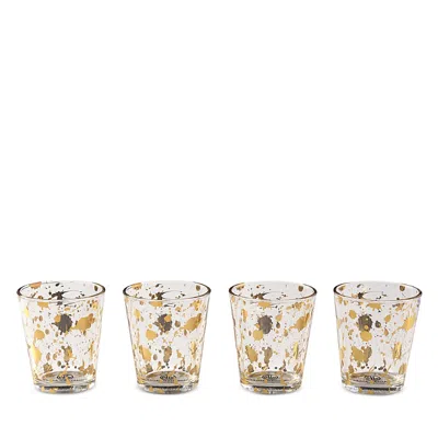 Jonathan Adler 1948 Rocks Glassware, Set Of 4 In Transparent