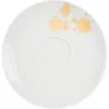 Jonathan Adler 1948 Saucer In White/gold Splatter