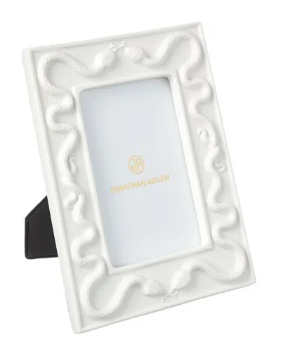 Jonathan Adler 4x6 Eden Frame In White