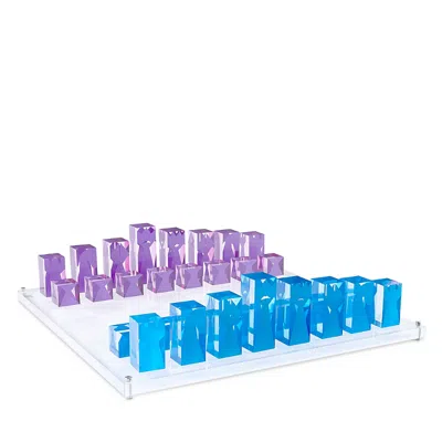 Jonathan Adler Acrylic Chess Set