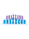 Jonathan Adler Acrylic Chess Set In Transparent