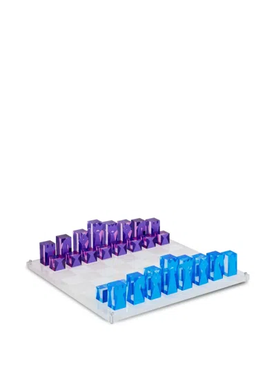 Jonathan Adler Acrylic Chess Set In Multi