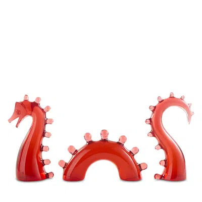Jonathan Adler Acrylic Red Dragon