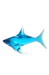 Jonathan Adler Giant Acrylic Shark In Blue