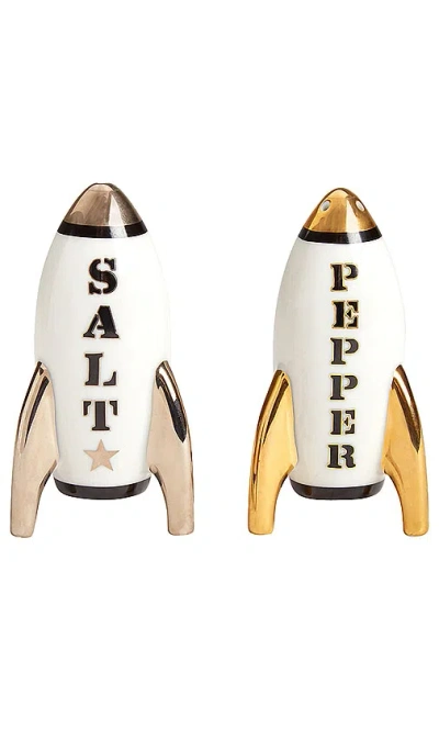 Jonathan Adler Apollo Salt & Pepper Set In N,a