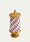 Jonathan Adler Arcade Canister Stairs In Multi