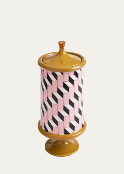 Jonathan Adler Arcade Canister Stairs In Multi