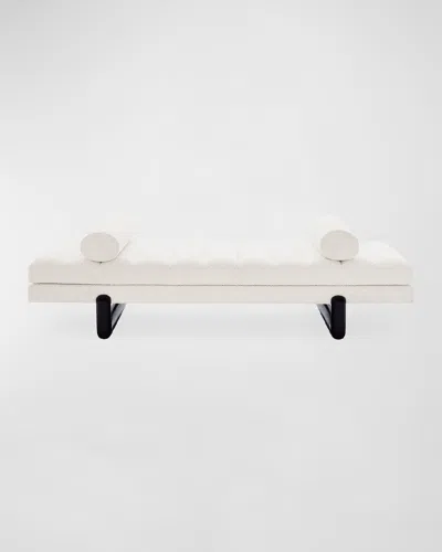 Jonathan Adler Aspen Boucle Daybed In Olympus Oatmeal