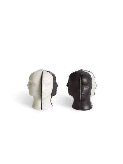 Jonathan Adler Atlas Salt & Pepper Set In Black