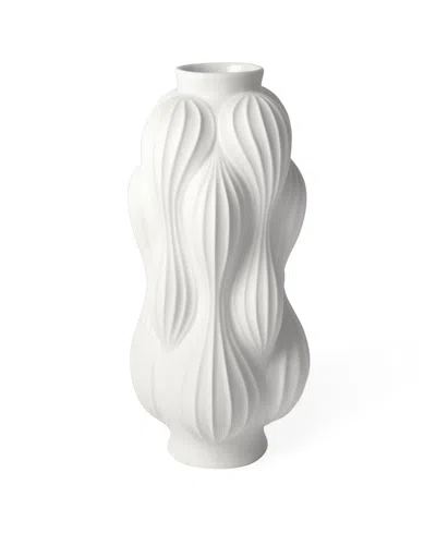 Jonathan Adler Balloon Large Porcelain Vase In White