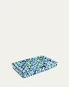 Jonathan Adler Basketweave Backgammon Set In Blue