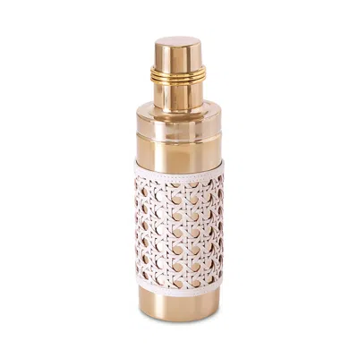 Jonathan Adler Basketweave Cocktail Shaker In Brown