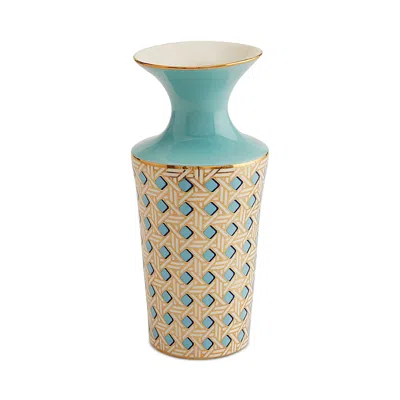 Jonathan Adler Basketweave Cuff Vase