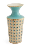 Jonathan Adler Basketweave Cuff Vase
