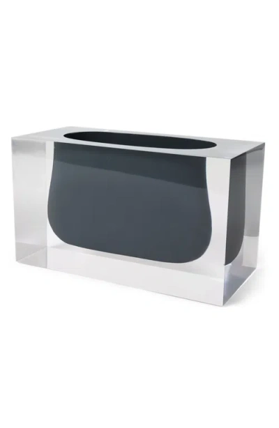 Jonathan Adler Bel Air Gorge Vase In Smoke