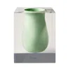 Jonathan Adler Bel Air Scoop Vase Celadon In Green