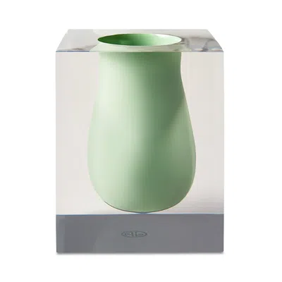 Jonathan Adler Bel Air Scoop Vase Celadon In Green
