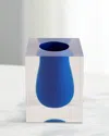 Jonathan Adler Jonathan Alder Bel Air Scoop Vase In Cobalt