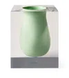 Jonathan Adler Bel Air Scoop Vase Celadon In Green