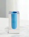 Jonathan Adler Bel Air Test Tube Vase In Blue