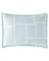 Jonathan Adler Blocks Sham In Blue
