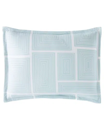 Jonathan Adler Blocks Sham In Blue