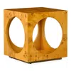 Jonathan Adler Bond Cube Accent Table In Brown
