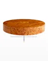 Jonathan Adler Bond Round Cocktail Table In Brown
