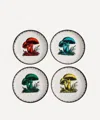 Jonathan Adler Botanist Canape Plate Set Of Four