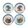 Jonathan Adler Botanist Coasters, Set Of Four In Multi