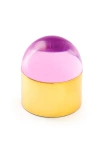 Jonathan Adler Brass Globo Box In Pink