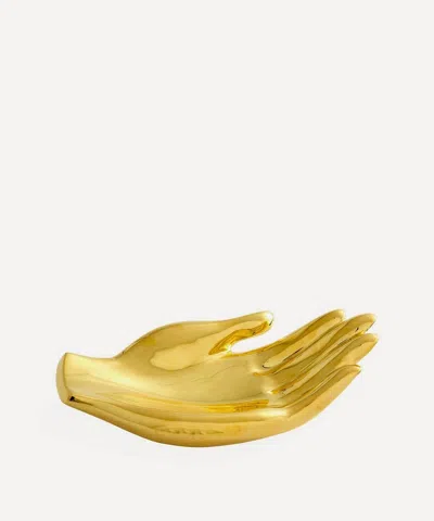 Jonathan Adler Brass Hand Bowl