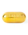 Jonathan Adler Brass Pill Box In Gold