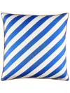 Jonathan Adler Striped Cushion In Blue