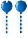 Jonathan Adler Cabana Salad Serving Set In Blau