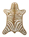 Jonathan Adler Camel Zebra Reversible Bathmat