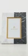 Jonathan Adler Canaan Frame 4x6 Orange In Multi