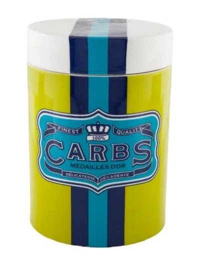Pre-owned Jonathan Adler Carbs Carnaby Canister In Multi