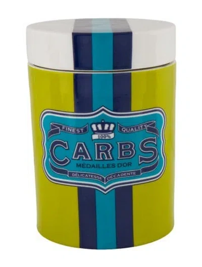 Pre-owned Jonathan Adler Carbs Carnaby Canister In Multi