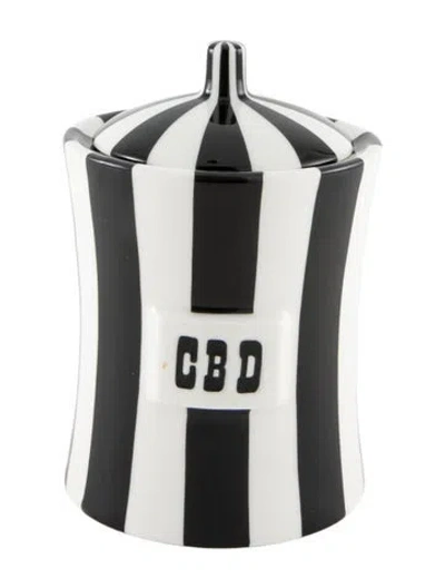 Pre-owned Jonathan Adler 'cbd' Vice Canister In Black