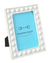 Jonathan Adler Charade Studded Frame - White - 5 X 7 - Resource