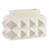 Jonathan Adler Charade Ceramic Table Vase In White