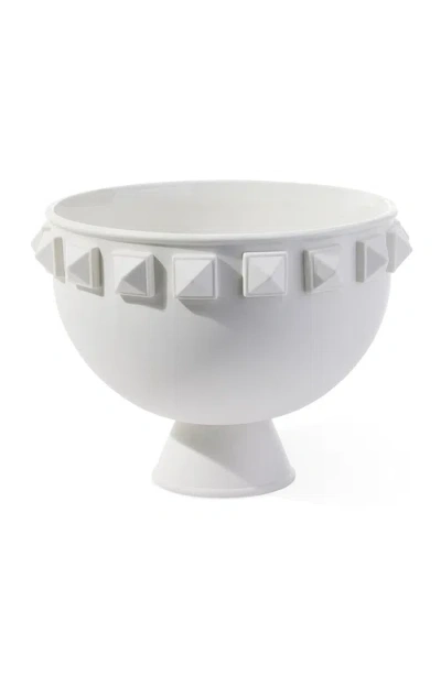 Jonathan Adler Charade Decorative Bowl In White